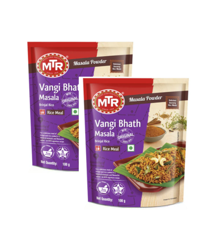 Buy MTR Vangi Bhath- 200 gram Pack available on worldfoodhub