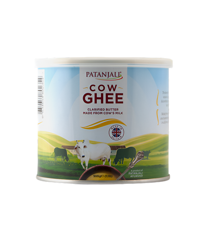Buy Patanjali Cow Ghee container on Worldfoodhub