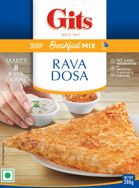 Gits Rava Dosa Mix - 200g Pack
