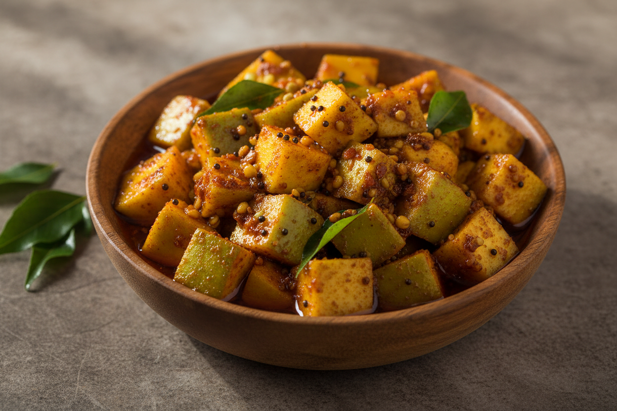 Buy Ahmed Mango Pickle in Oil Hyderabadi Taste – Authentic, Spicy & Tangy – Available at Worldfoodhub.