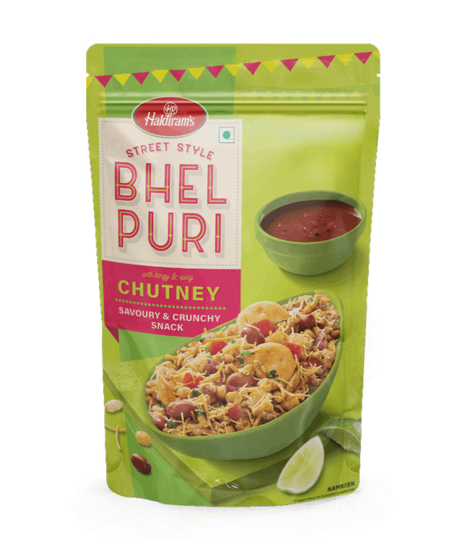 Buy Haldiram's Bhelpuri with Chutney (200g) online at Worldfoodhub | Authentic Indian Snack Mix