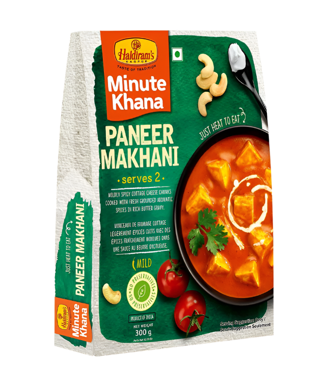 Haldiram’s Paneer Tofu Makhani ready-to-eat Indian curry – Worldfoodhub