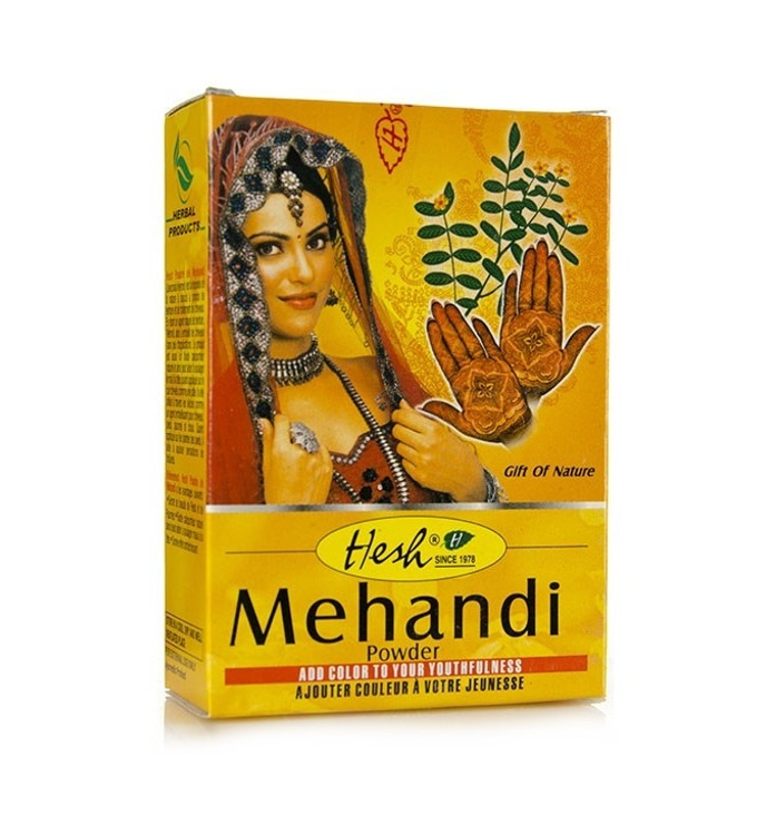 Hesh Mehandi Powder 100g – 100% Natural Henna Powder for Hair & Skin – Buy Online at Worldfoodhub