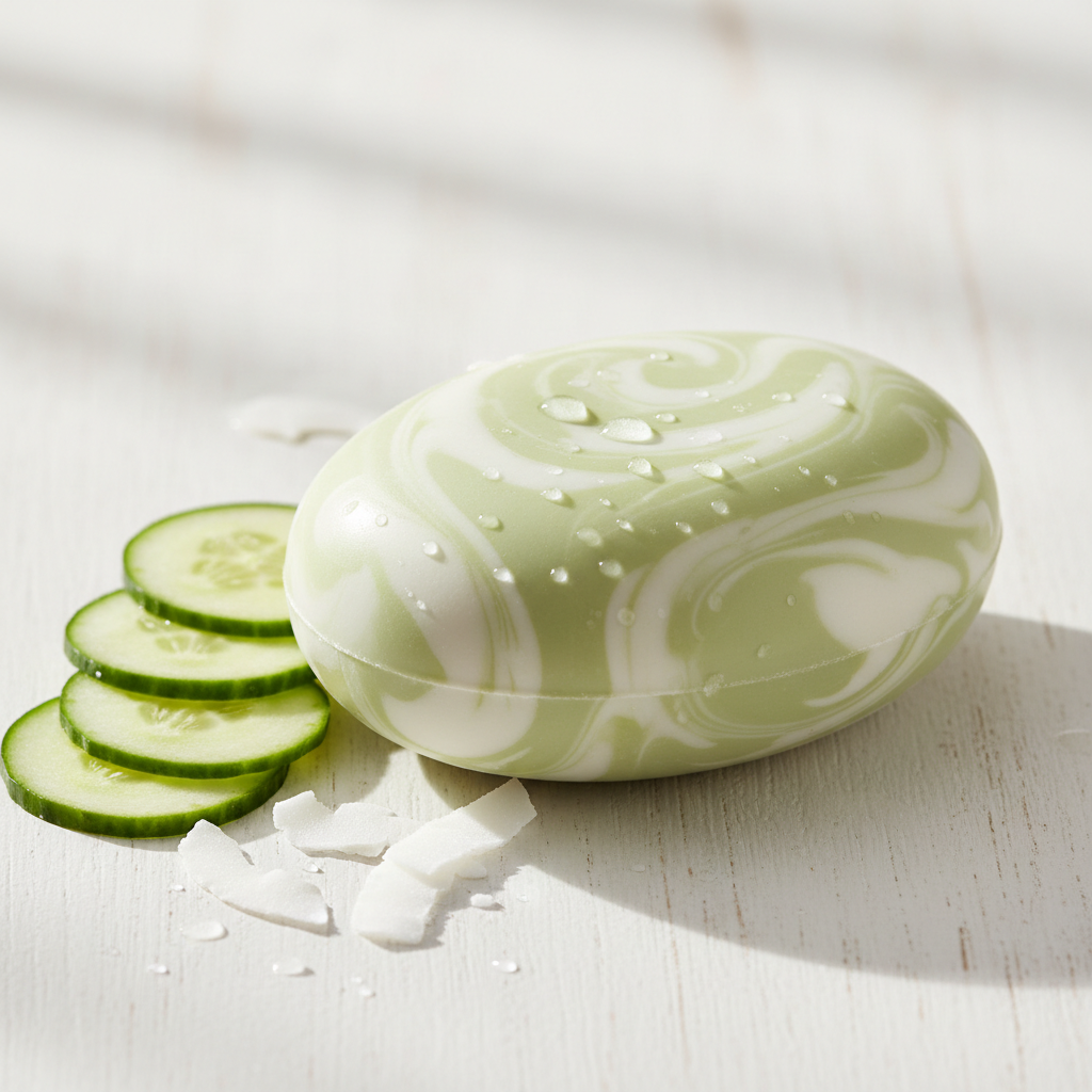 Himalaya Cucumber and Coconut Soap 125g - Refreshing and Hydrating Soap for All Skin Types