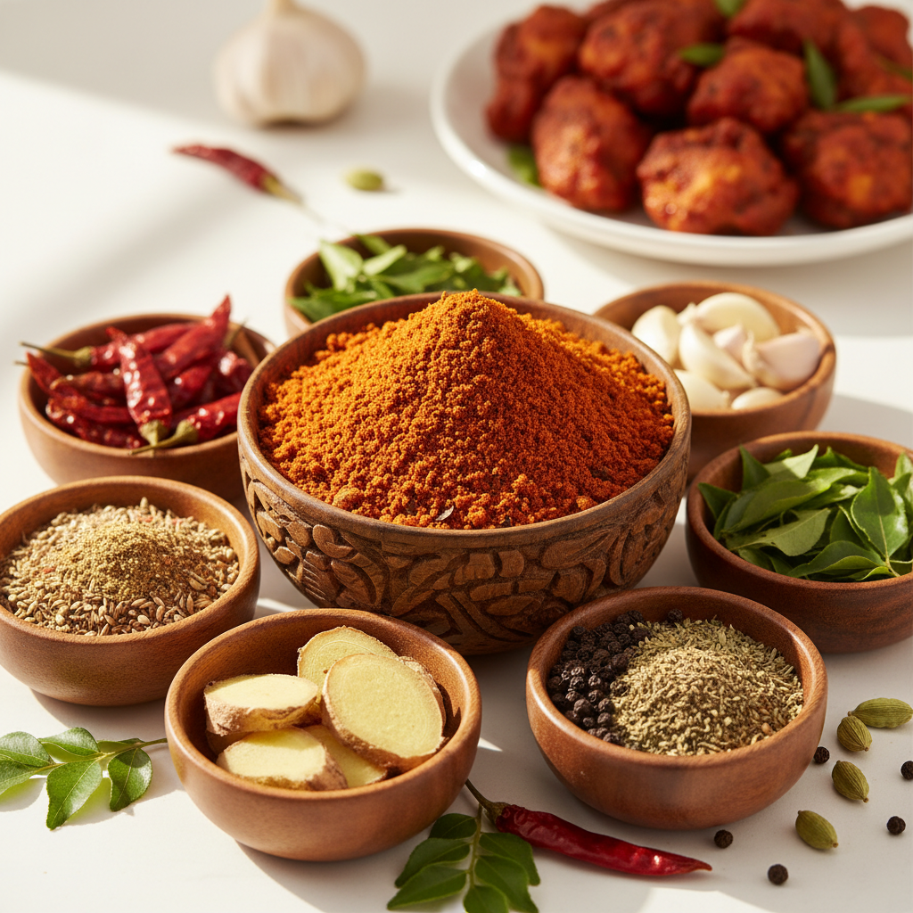 Priya Chicken 65 Masala Powder – Authentic South Indian Spice Blend for Chicken 65