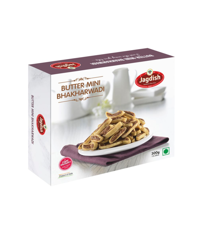 Jagdish Butter Mini Bhakharwadi - Authentic Indian Snack | WorldFoodHub
