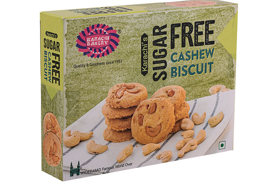 Karachi Bakery Vegan Cashew Sugar-Free Biscuits at WorldFoodHub