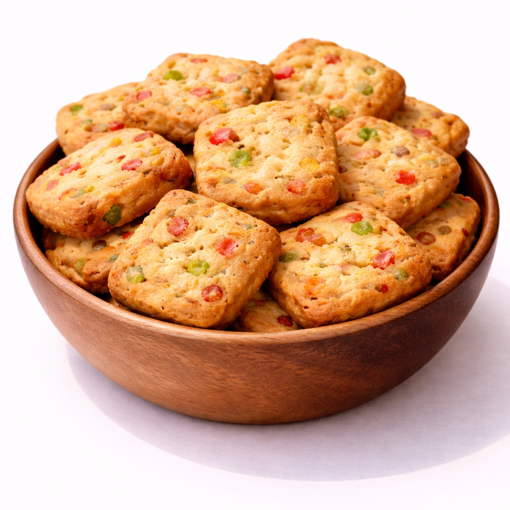 Buy Karachi Bakery Vegan Fruit Biscuits - 400g Pack on Worldfoodhub