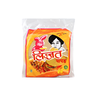 Lijjat Green Chilli Papad 200g available on WorldFoodHub