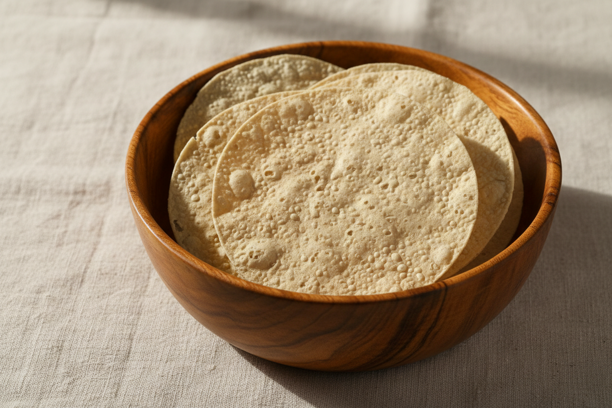 Buy Lijjat Urid/Udad Papad Plain 200g | Authentic Indian Snack – Worldfoodhub