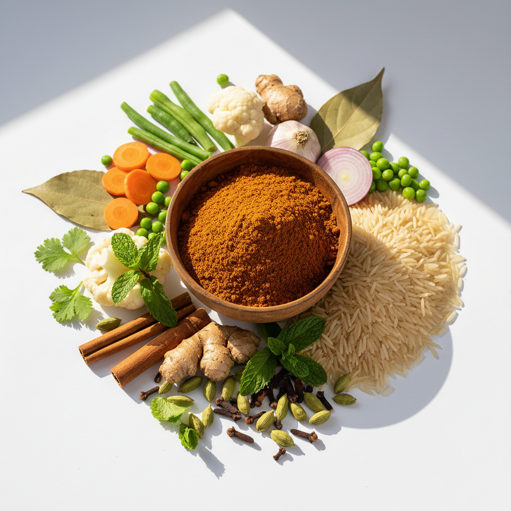 Priya Hyderabadi Vegetable Biryani Masala - Authentic Indian Spice Mix for Flavorful Biryani