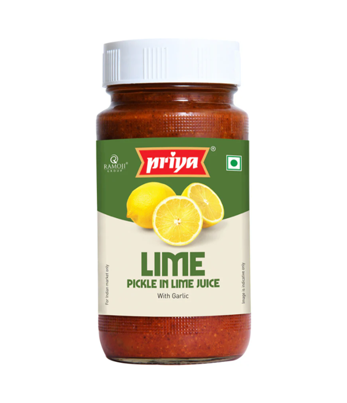Priya Lime Pickle in Lime Juice – Authentic Indian Pickle | WorldFoodHub