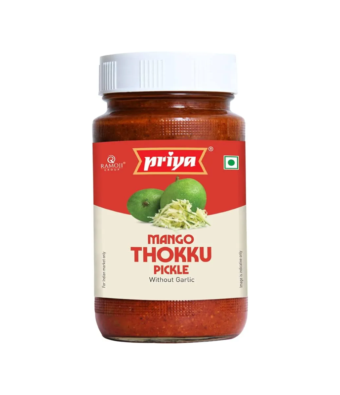 Buy Priya Mango Thokku Pickle 300g online at WorldFoodHub – Authentic Indian Pickle