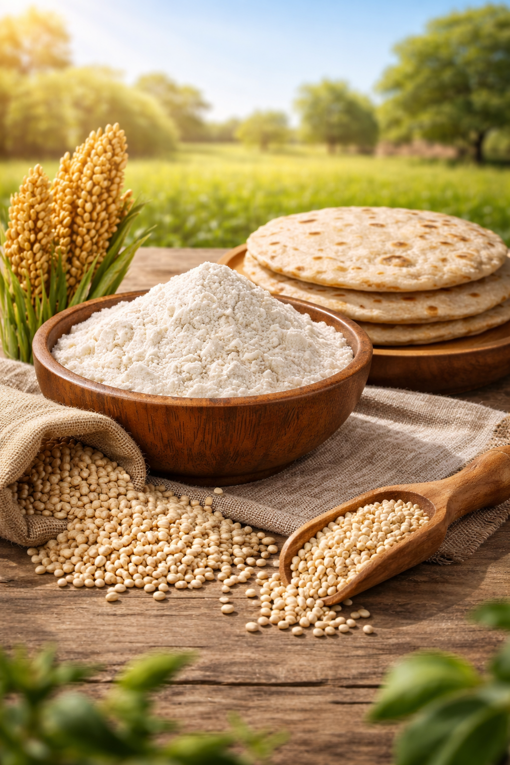 Buy Sohum Juwar Peeth (Sorghum Flour) - 1kg online at Worldfoodhub | Gluten-Free & High in Fiber