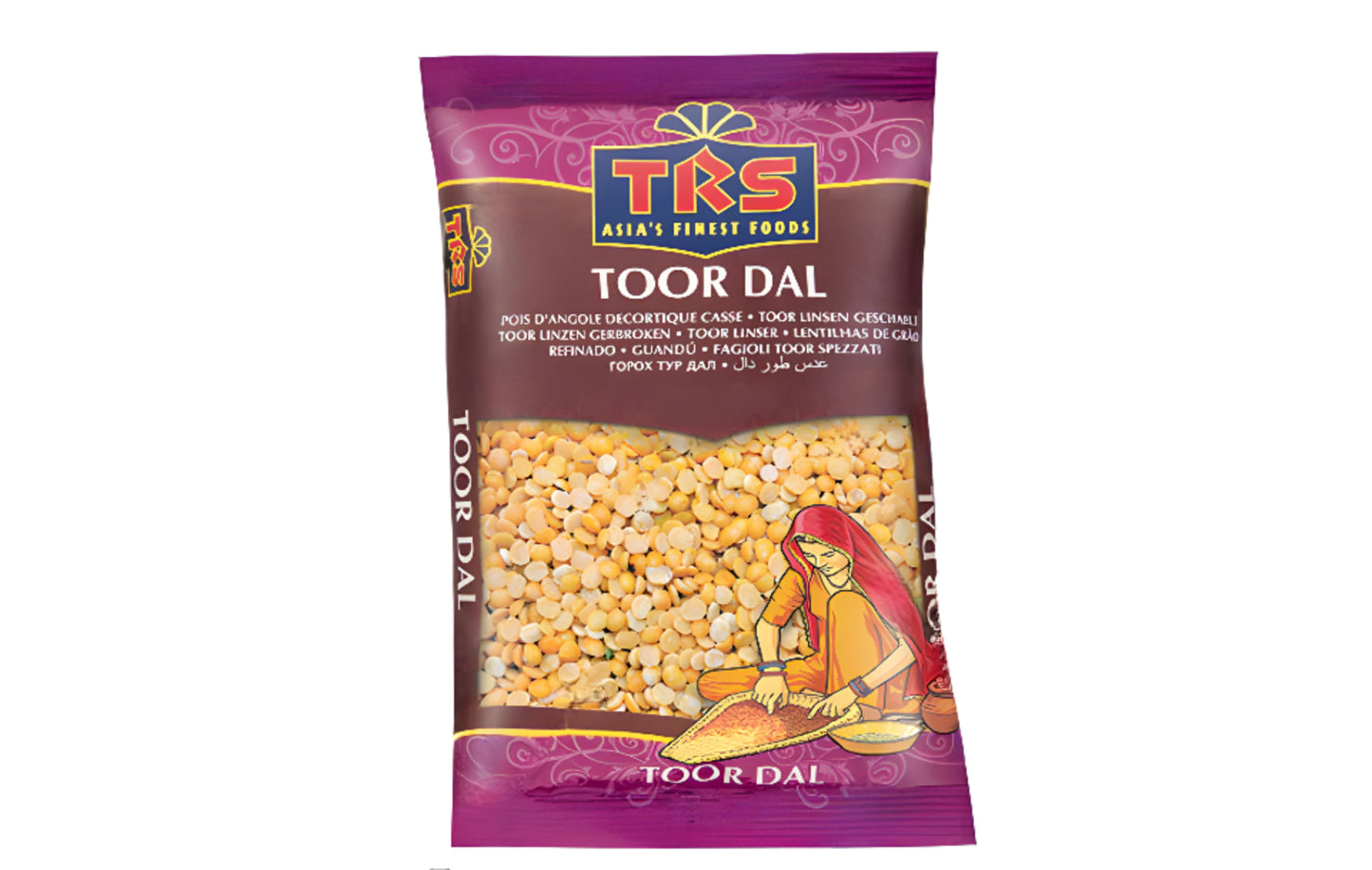 TRS Toor Dal – Premium Indian Split Pigeon Peas for Authentic Indian Cuisine from WorldFoodHub