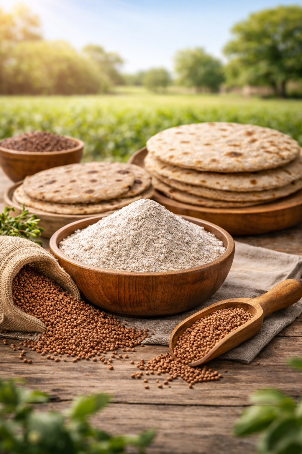 Buy AMUTHA Kurakkan Millet Flour (Arikalu / Varagu) - 500g on worldfoodhub