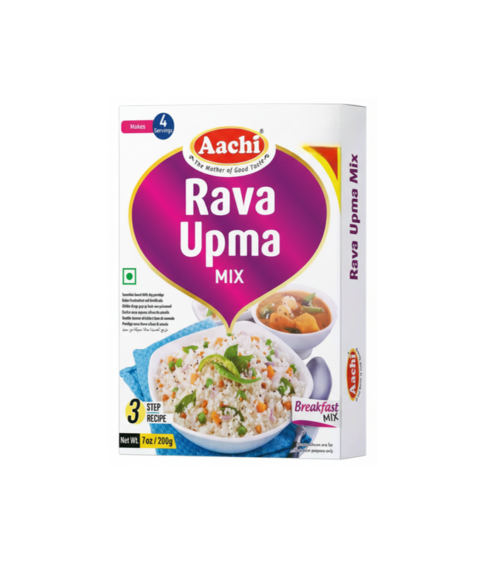 Buy Aachi Rava Upma Mix online at Worldfoodhub – Authentic South Indian breakfast mix. Shop now!