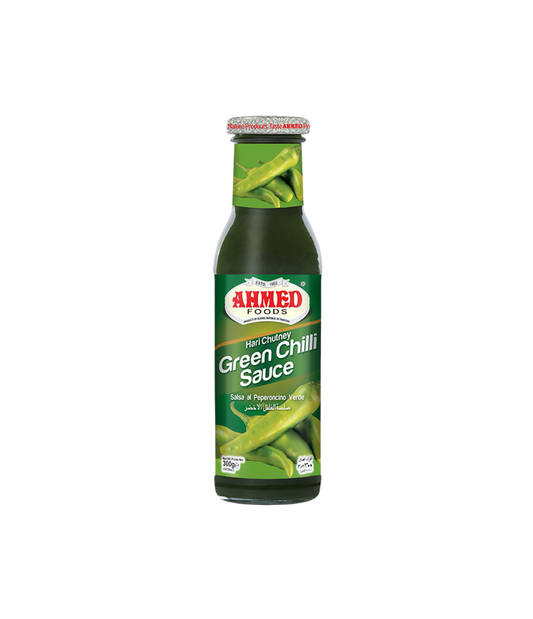 Buy Ahmed Foods - Green Chilli Sauce - 300 gram in worldfoodhub