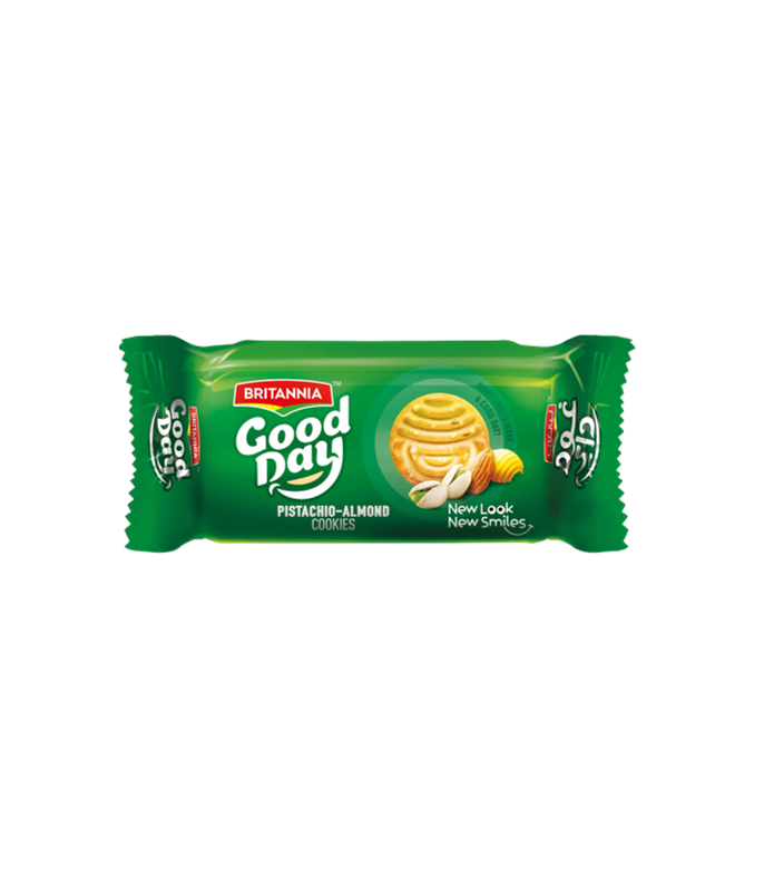 Britannia Good Day Pistachio Almond Cookies 200g available at World Food Hub