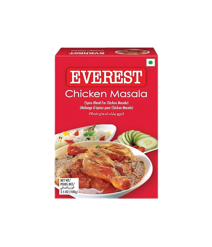 Everest Chicken Masala 100g - Premium spice blend for flavorful chicken dishes, available at Worldfoodhub.