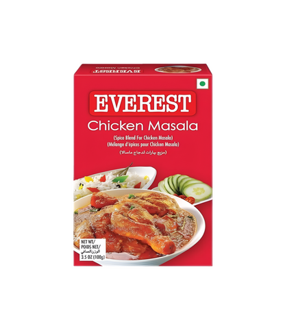 Everest Chicken Masala 100g - Premium spice blend for flavorful chicken dishes, available at Worldfoodhub.