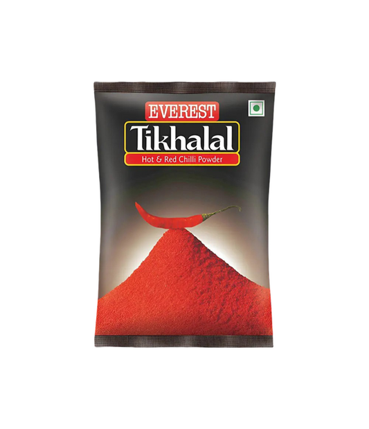 Everest Tikhalal Chilli Powder - Premium Indian Red Chili Spice for Authentic Flavor - WorldFoodHub