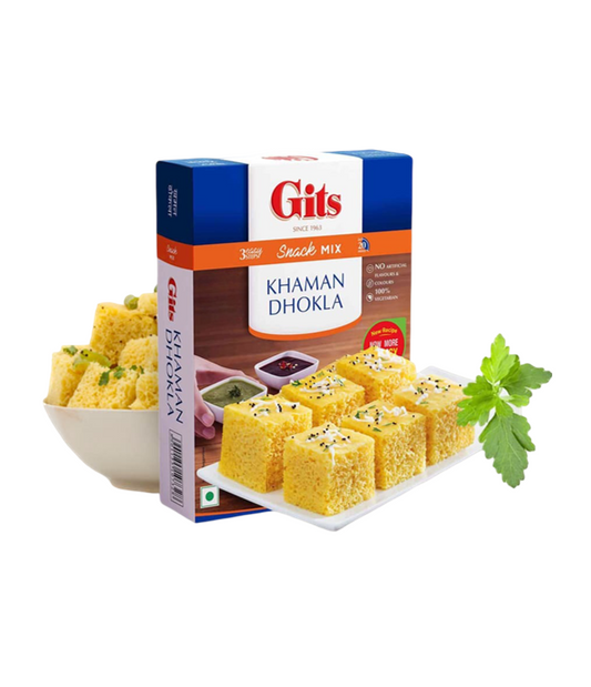 Buy Gits Khaman Dhokla Mix - 180g Pack available at Worldfoodhub on worldfoodhub