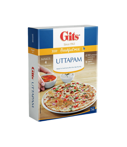 Buy Gits Uttapam Mix – Authentic South Indian Pancake, available at Worldfoodhub