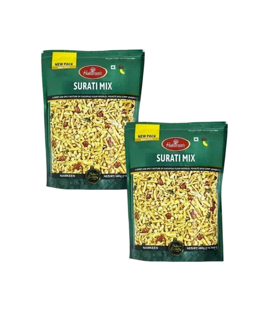 Haldiram Surati Mix - Pack of 2 x 400g