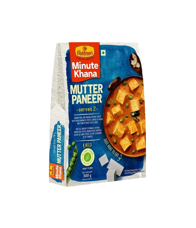Buy Haldiram’s Ready-To-Eat Mutter Paneer Tofu - Worldfoodhub