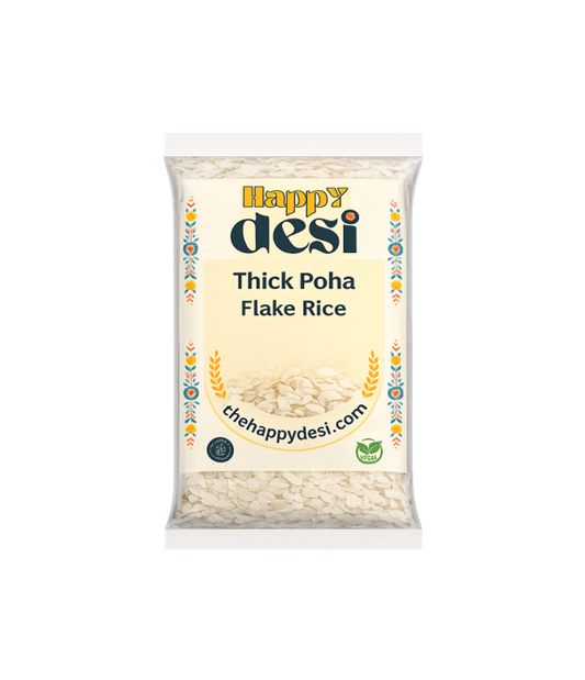 Buy Happy Desi - Thick Poha (Flake Rice) on Worldfoodhub