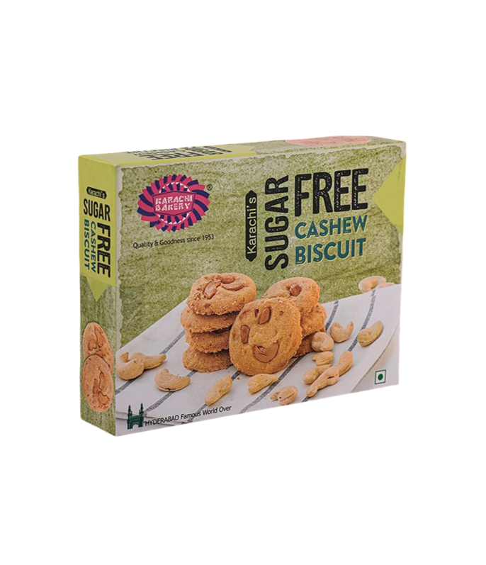 Karachi Bakery Vegan Cashew Sugar-Free Biscuits at WorldFoodHub