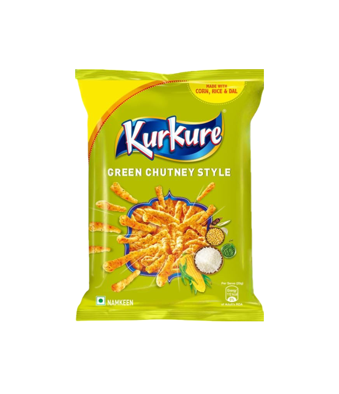 Kurkure Green Chutney Snack - Tangy, Crunchy Indian Snack | WorldFoodHub
