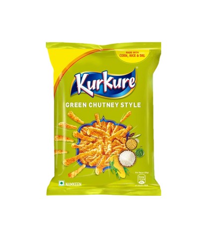 Kurkure Green Chutney Snack - Tangy, Crunchy Indian Snack | WorldFoodHub