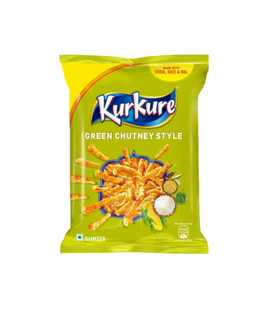 Kurkure Green Chutney Snack - Tangy, Crunchy Indian Snack | WorldFoodHub