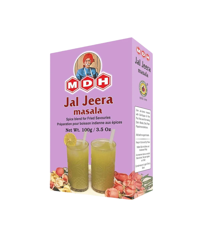 MDH Jal Jeera 100g – Refreshing Indian Spice Mix for Drinks and Snacks available at WorldFoodHub