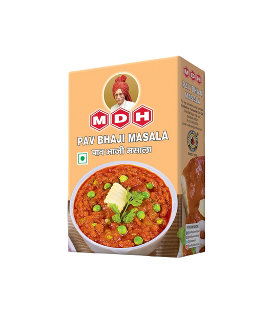 MDH Pav Bhaji Masala spice blend for authentic Indian street food – available on Worldfoodhub
