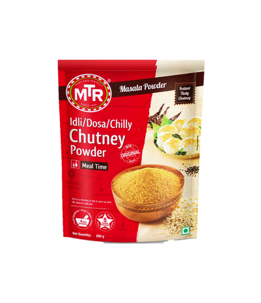 Buy MTR Idli / Dosa / Chilli Chutney Powder - 200gm on worldfoodhub