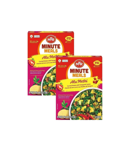Buy MTR RTE Alu Methi - Pack of 2 x 300g gravy type with tadka, masala Packaging on worldfoodhub