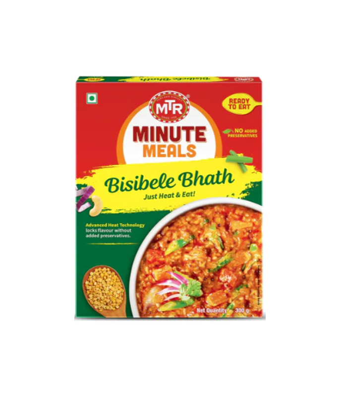 MTR Ready-to-Eat Bisibele Bhath – Traditional South Indian Meal from Worldfoodhub