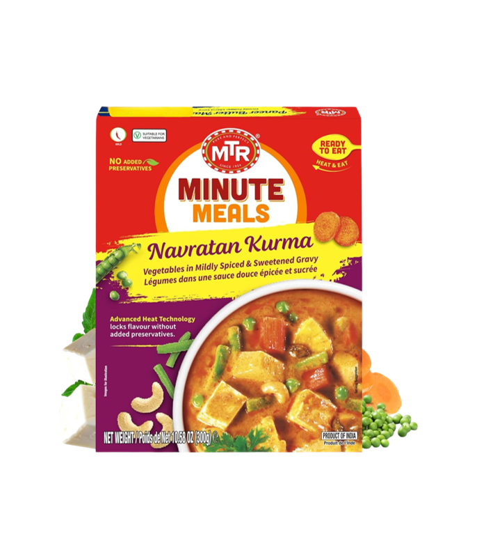 Buy MTR RTE Navratan Kurma - 300g Pack masala Packaging on worldfoodhub