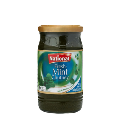 Buy National Fresh Mint Chutney - 325 gram on worldfoodhub