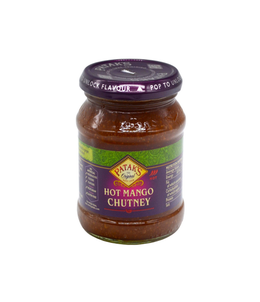 Buy Patak's Mango Chutney Hot - 340 gram on worldfoodhub