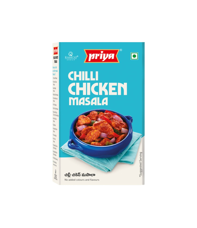Priya Chilli Chicken Masala spice mix for authentic Indian Chilli Chicken – World Food Hub
