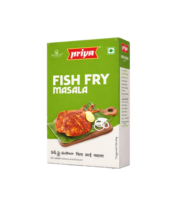 Buy Priya Fish Fry Masala 100g pack available at Worldfoodhub