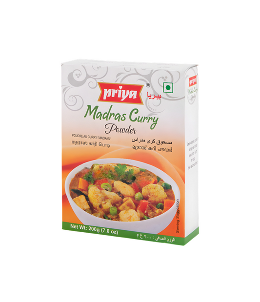 Buy Priya Madras Curry Powder - 200 gram Pack available on worldfoodhub