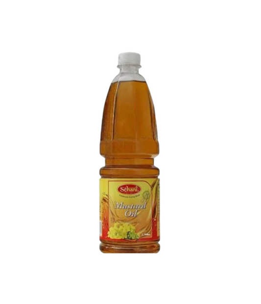 Bottle of Schani Mustard Oil on worldfoodhub