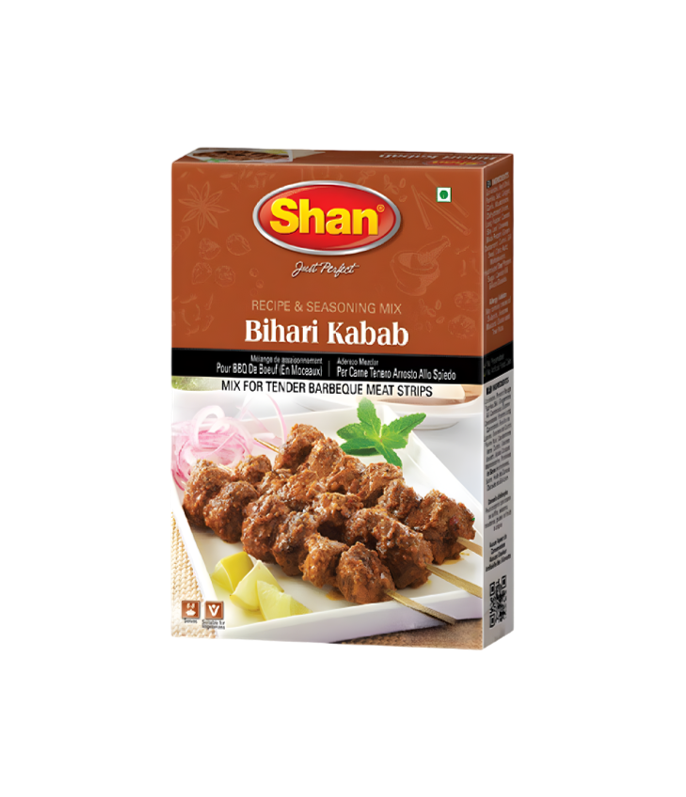 Shan Bihari Kebab Masala 50g – Authentic Pakistani BBQ Spice Mix for Juicy & Flavorful Kebabs | Worldfoodhub