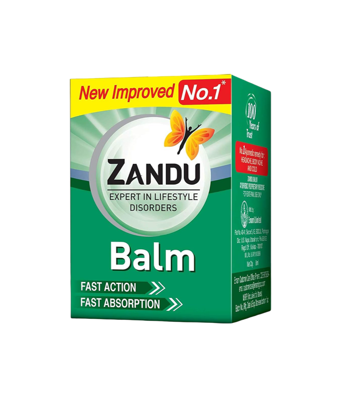 Zandu Balm 50ml - Natural Pain Relief Ointment Available on Worldfoodhub
