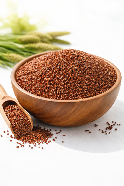 Buy Aachi Finger Millet Whole Roasted (Ragi) 1kg online at Worldfoodhub | Nutritious, High-Quality Ragi for Healthy Meals